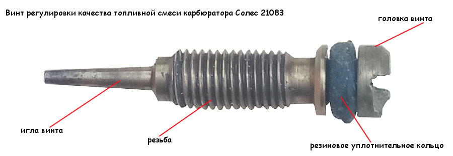 Винт качества ВАЗ 2101