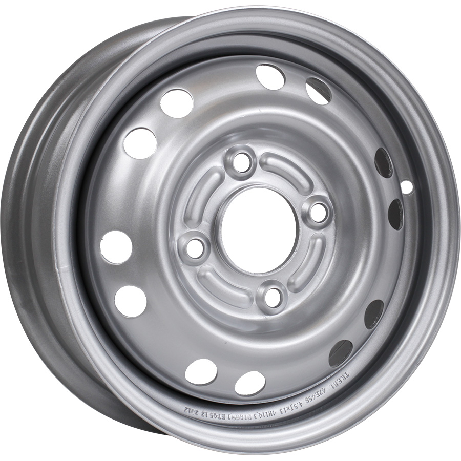 TREBL 42E45S 4.5*13 4*114.3 ET45 69.1 Silver