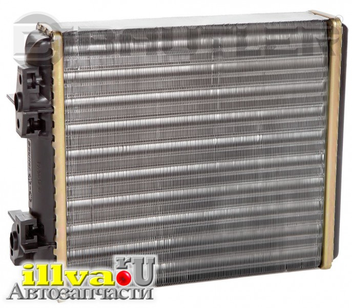 Радиатор отопителя (печки) ВАЗ 2105-07/2121-31, Ока алюм. 2-х рядный Bautler BTL0006H