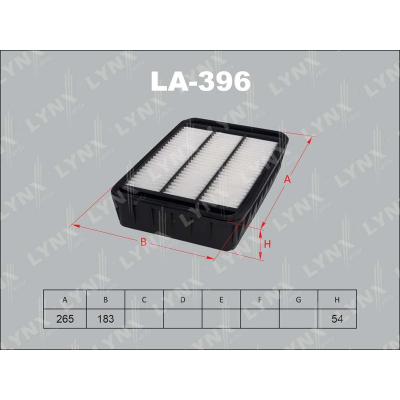Фильтр воздушный LA396