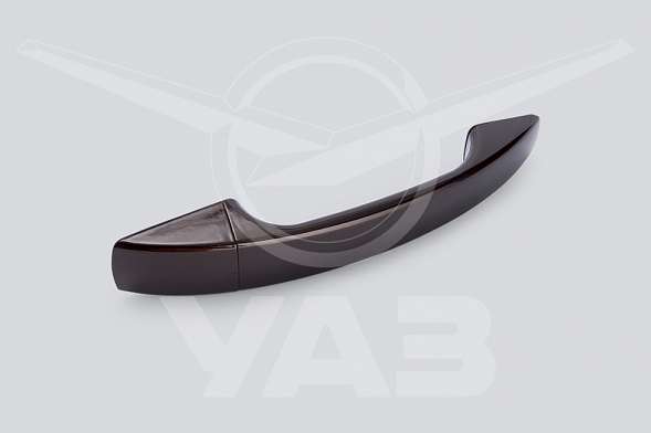 Ручка двери УАЗ Патриот с 05.2014 г.в. наружная левая (коричневый металлик) 316300-6105151-20KAM