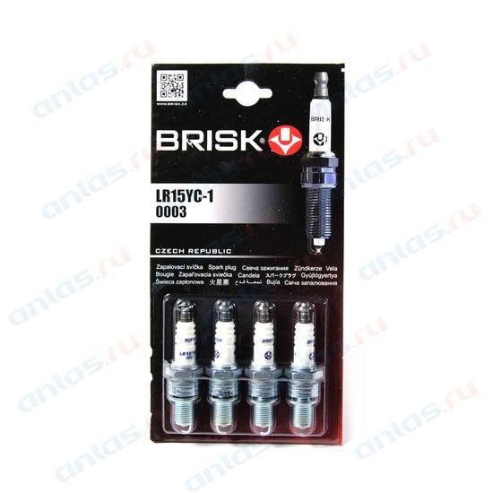 Свеча BRISK Super R LR15YC1 1315 ВАЗ 2110 8-клап. инжект.  