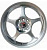 Yuki 517  7*16  8*100*114.3 ET40 73.1 Black with machine lip (B3)