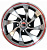 Yuki 802  5.5*13  4*98 ET35 58.6 Machine face with red line lip (S4-RR)