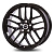 Bronk XH317 8*18 5*108 ET42 67.1 Black