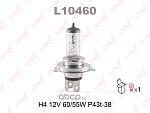 Автолампа LYNXauto H4 12V 60/55W P43T-38 L10460