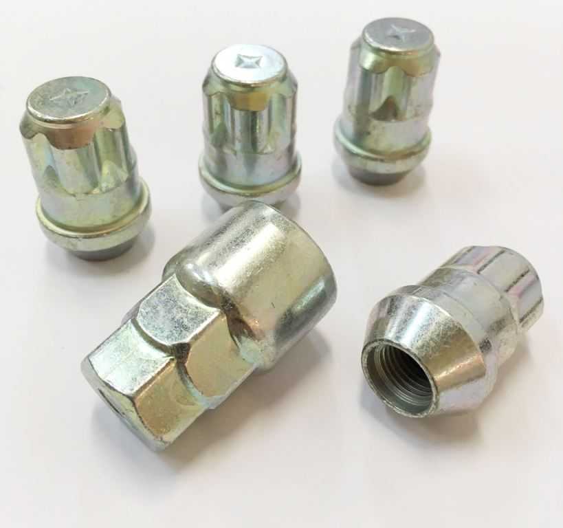 Гайка секретная М12*1,5 (спец.,blister 4+2,CH) 20705SP