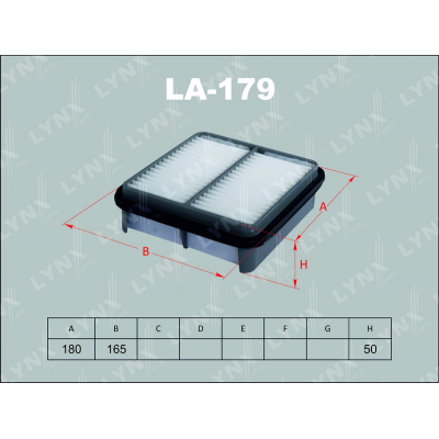 Фильтр воздушный LA179