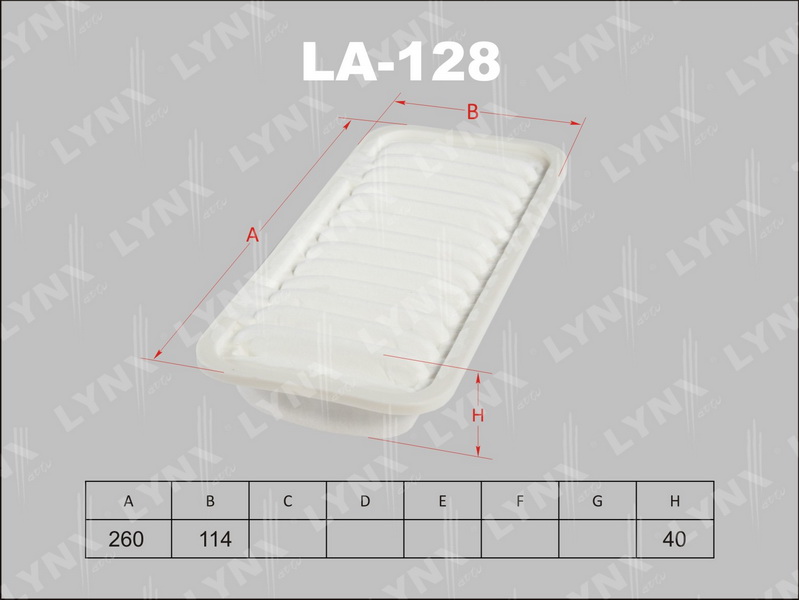 Фильтр воздушный LA128