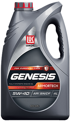 Масло мот. Лукойл GENESIS ARMORTECH (SN) синт 5W40 4л