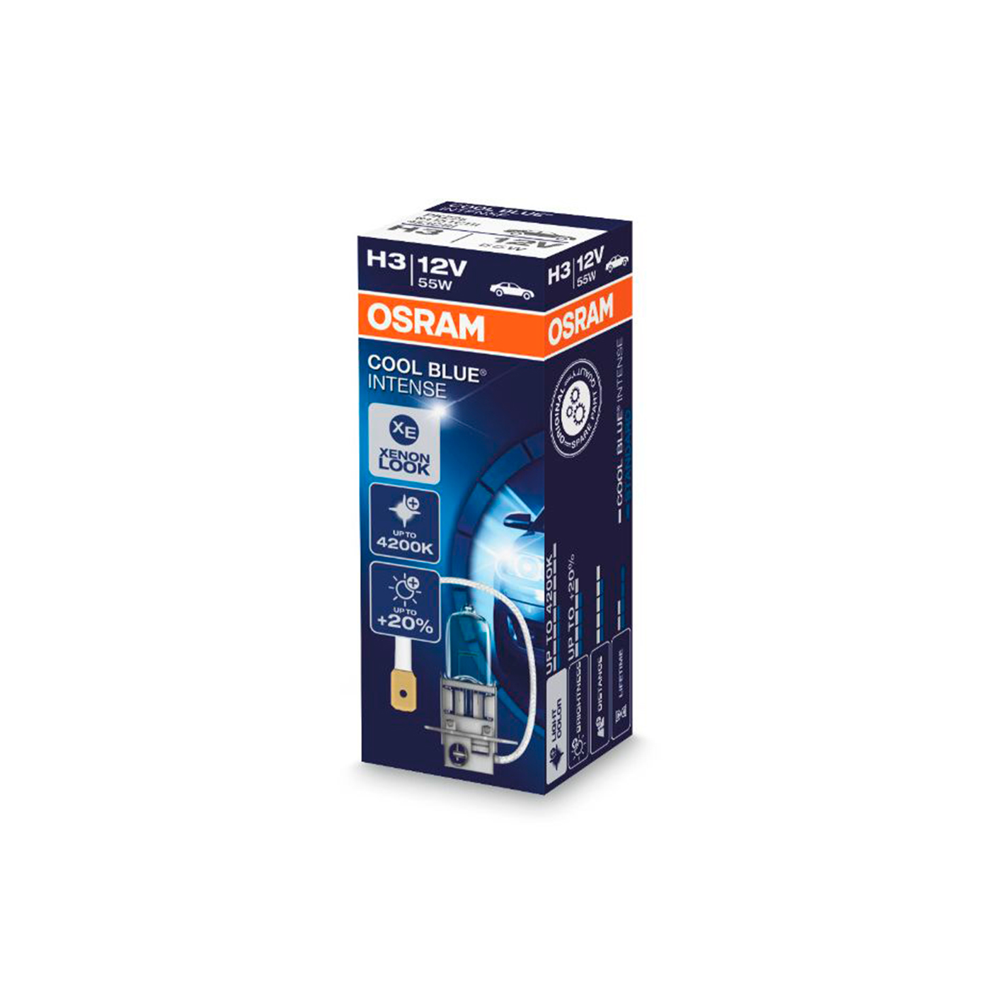 Набор автоламп OSRAM 9006NBU-HCB HB4 12V 51W Night Breaker Unlimited