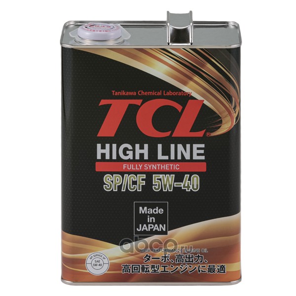 Масло мот. TCL High Line Fully Synth SP/CF 5w40 1л
