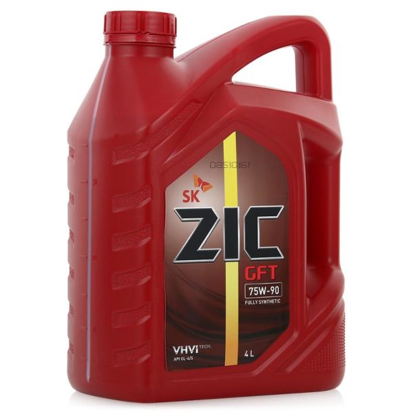 Масло трансм. ZIC G-F TOP (GFT) 75W90 GL-4/5 синт. 4л 