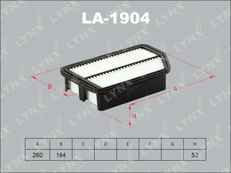 Фильтр воздушный LA1904