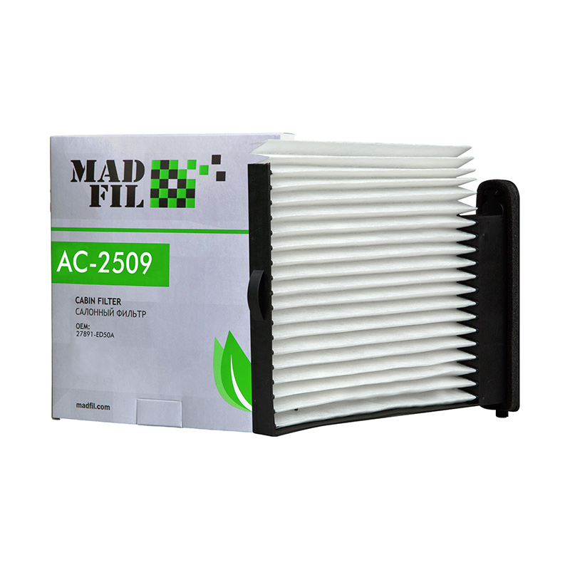 Фильтр салонный Madfil AC-2509 27891-ED50A