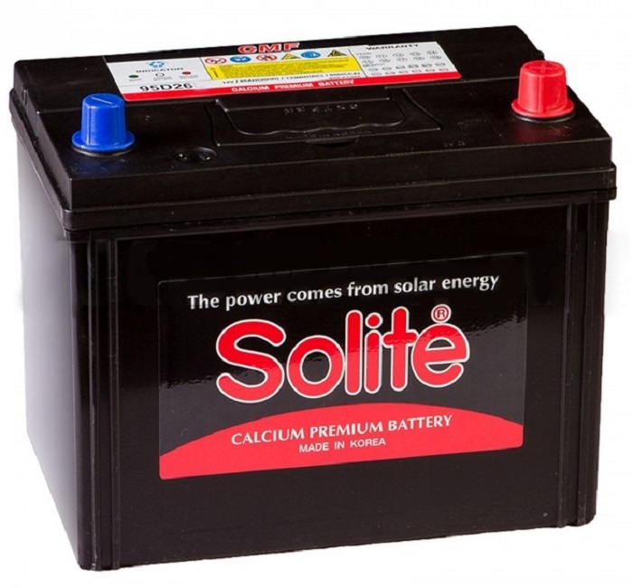 Аккумулятор 85Ач SOLITE CMF о/п 95D26L 