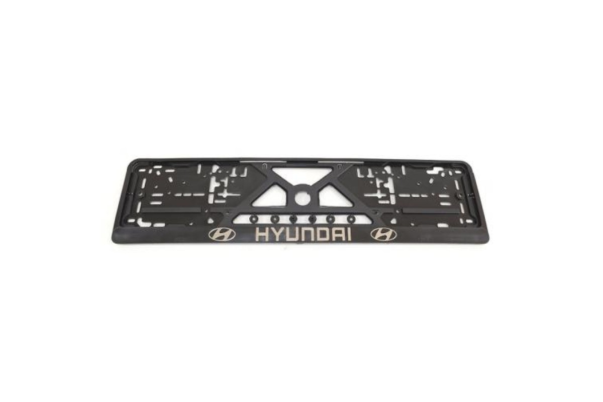 Рамка для номера с защелкой Hyundai