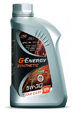 Масло мот. G-ENERGY Synthetic Far East 5W30 API SP/GF-6A синт 1л