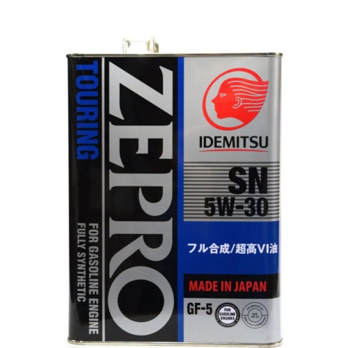 Масло мот. Idemitsu Zepro Touring 5W30 синт. 4л (SN/GF-5) F-S