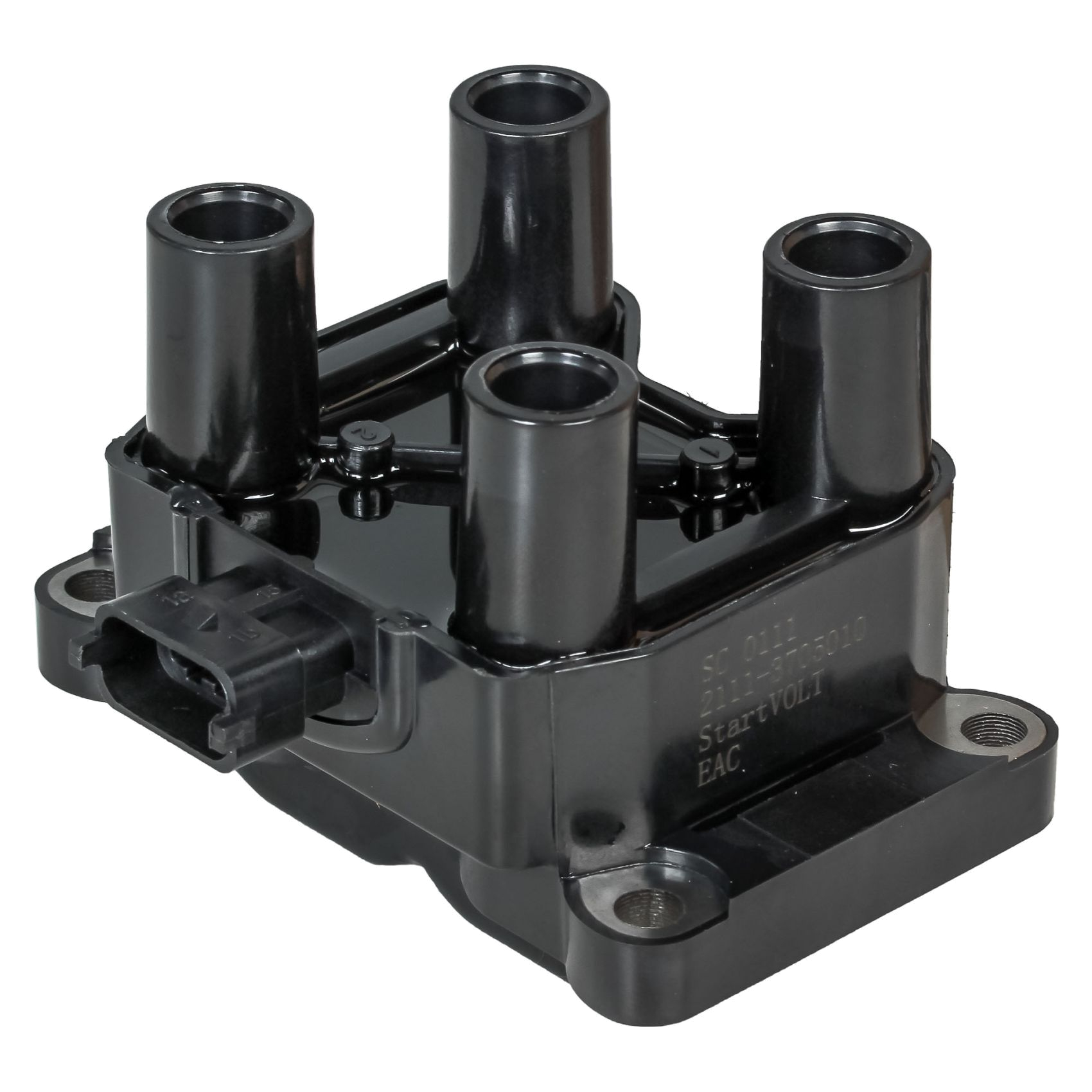 Катушка зажигания 2111 3 контакта разъем (дв. 1.6л, 8V) STARTVOLT SC0111