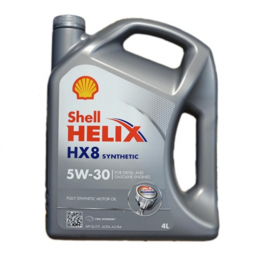Масло мот. Shell Helix HX8 5W30 SL/CF синт., 4л
