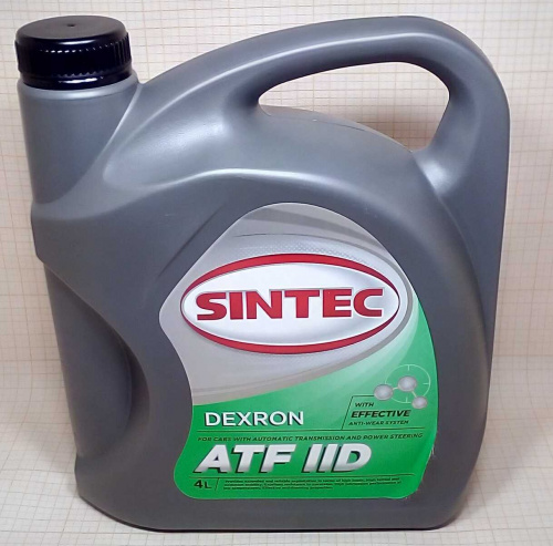 Масло трансм. Sintec ATF Dexron II 4л
