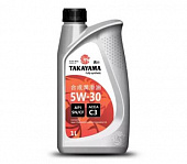 Масло мот. TAKAYAMA пластик API SN/CF C3 5W30 1л синт.