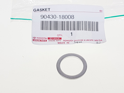 Прокладка маслосливного болта АКПП Toyota 90430-18008