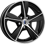 K&K Каланг 6.5*17 5*108 ET33 60.1 алмаз черный