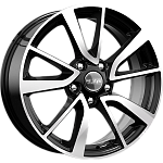 K&K KC699 (ZV 17 RAV4) 7*17 5*114.3 ET39 60.1 алмаз черный 