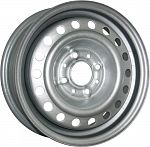 TREBL 7915 6*15 4*100 ET43 56.6 Silver
