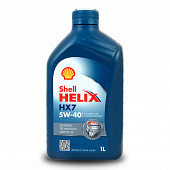Масло мот. Shell Helix HX7 5W40 SN/CF п/с, 1л