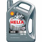 Масло мот. Shell Helix HX8 5W40 SN/CF синт., 4л