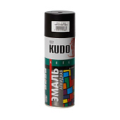 Краска KUDO черная матов.520мл KU-1102