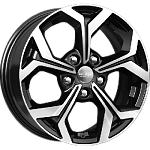 K&K KC878 (ZV 16 Focus) 6.5*16 5*108 ET50 63.35 алмаз черный
