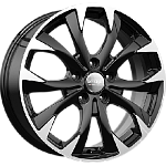 K&K KC740 (ZV 17 Mazda CX-5) 7*17 5*114.3 ET50 67.1 алмаз черный