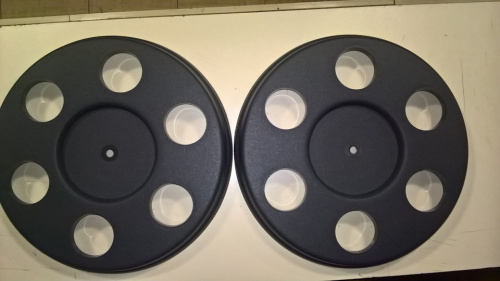 Колпаки колес Газель-Бизнесс Next черные под болт