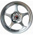 Yuki 517  7*16  8*100*114.3 ET40 73.1 Black with machine lip (B3)