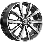 K&K KC974 (ZV 16 Seltos) 6.5*16 5*114.3 ET44 67.1 алмаз черный