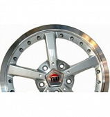 Yuki 510  7*15  4*100 ET35 73.1 Maching lip hyper silver (HS3)