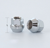 Гайка M12*1,5 (21/,hex17,конус,CH) 1157 открытая