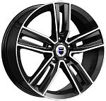 K&K KC750-16 Танаис 7*18 5*114.3 ET37 66.6 алмаз черный
