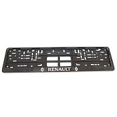 Рамка для номера с защелкой Renault