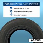 215/65 R16 VIATTI Bosco Nordico V-523 98 T шип
