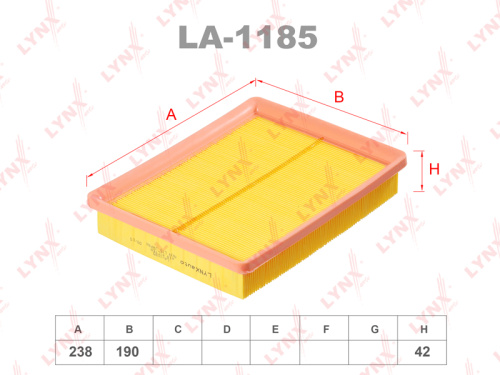 Фильтр воздушный LA1185