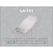 Фильтр воздушный LA151