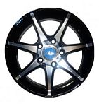 Akito S452  5.5*13  4*100/114.3 ET38 67.1 BLACK POLISH