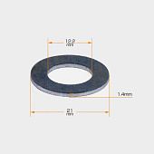 Прокладка маслосливного болта Toyota MDP-0025 Masuma