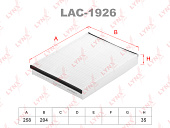 Фильтр салона LAC1926