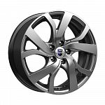 K&K KC731-06 Sayan 6*16 5*114.3 ET45 67.1 дарк платинум